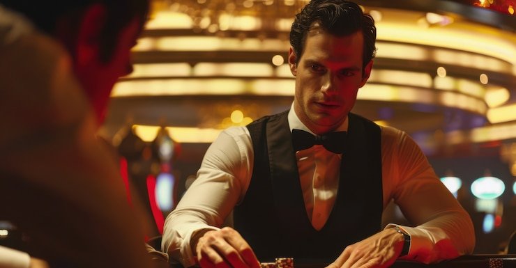 Tampilan responsif aplikasi surya303 di smartphone dengan meja blackjack dan roulette